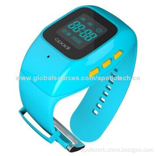 Children's Smart Watch, Bluetooth Rings, GPS + AGPS Dual-positioning System/Fence/SOS Functions